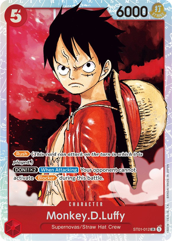 Monkey.D.Luffy (012) [Starter Deck: Straw Hat Crew] | Good Games Cannington
