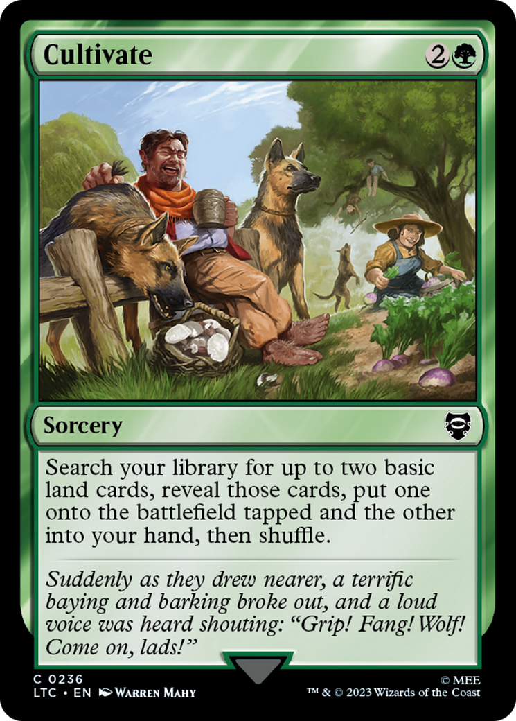 Cultivate [The Lord of the Rings: Tales of Middle-Earth Commander] | Good Games Cannington