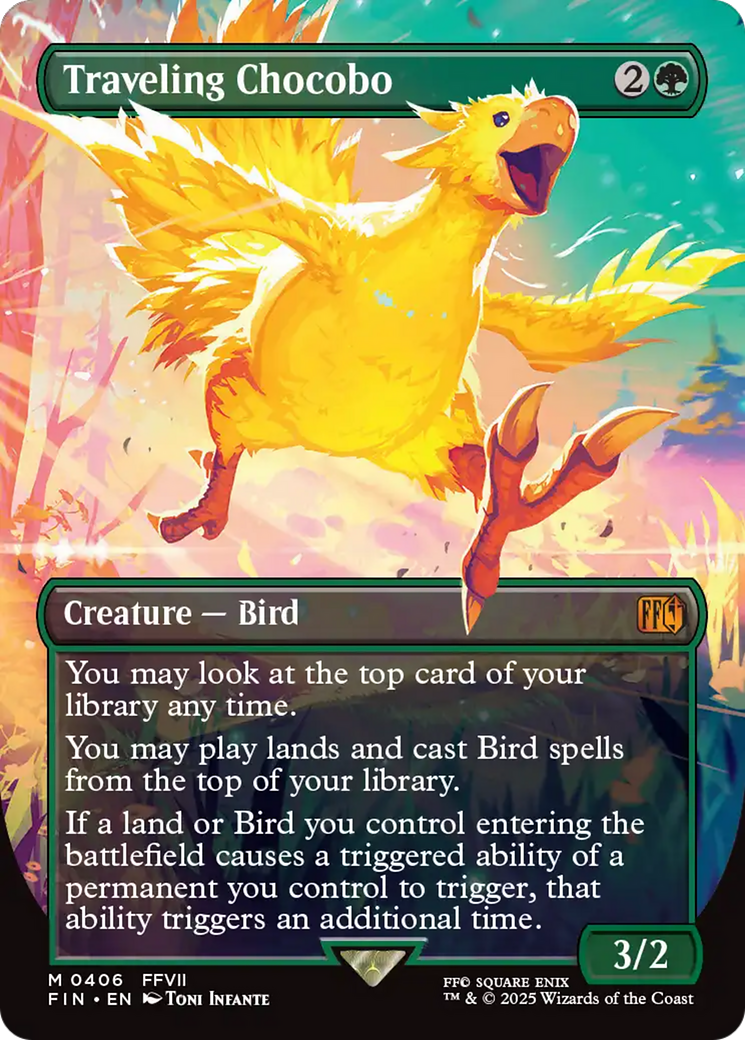Traveling Chocobo (Borderless) [FINAL FANTASY] | Good Games Cannington