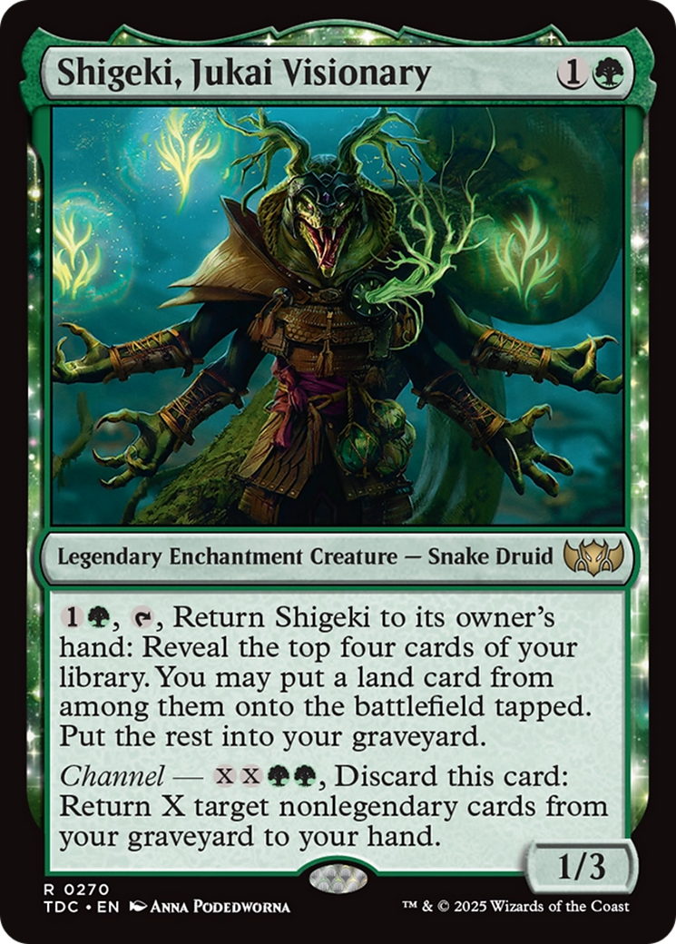 Shigeki, Jukai Visionary [Tarkir: Dragonstorm Commander] | Good Games Cannington