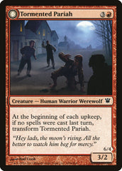 Tormented Pariah // Rampaging Werewolf [Innistrad] | Good Games Cannington