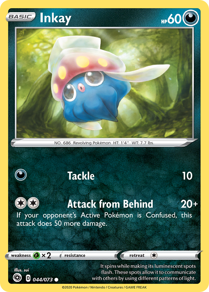 Inkay (044/073) [Sword & Shield: Champion's Path] | Good Games Cannington