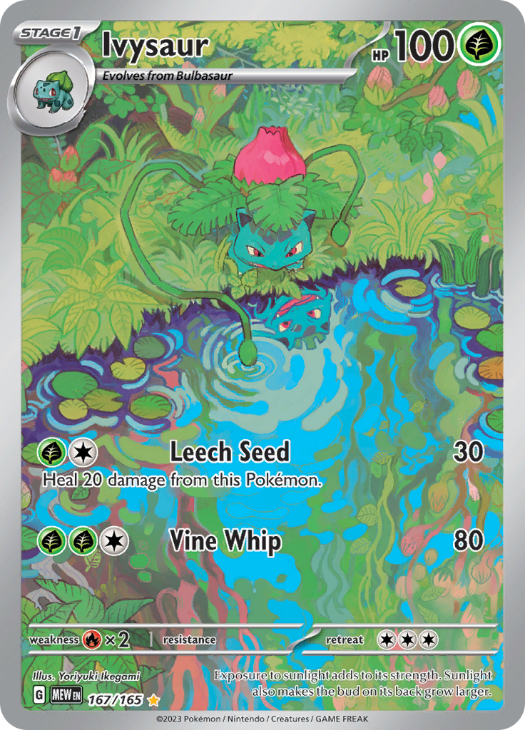 Ivysaur (167/165) [Scarlet & Violet 151] | Good Games Cannington