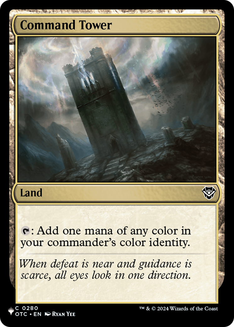 Command Tower (OTC) [The List] | Good Games Cannington