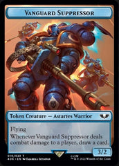 Soldier (004) // Vanguard Suppressor Double-Sided Token [Warhammer 40,000 Tokens] | Good Games Cannington