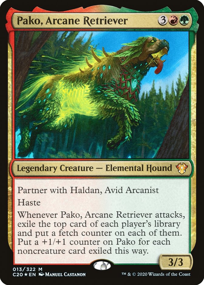 Pako Arcane Retriever 13 (Commander 2020)  - Foil | Good Games Cannington