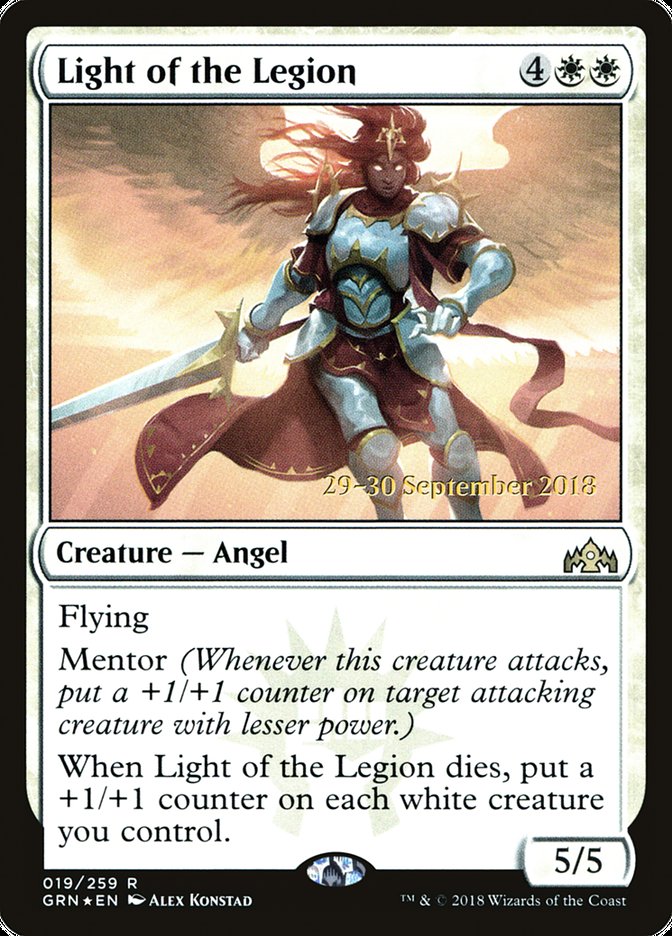 Light of the Legion [Guilds of Ravnica Prerelease Promos] | Good Games Cannington