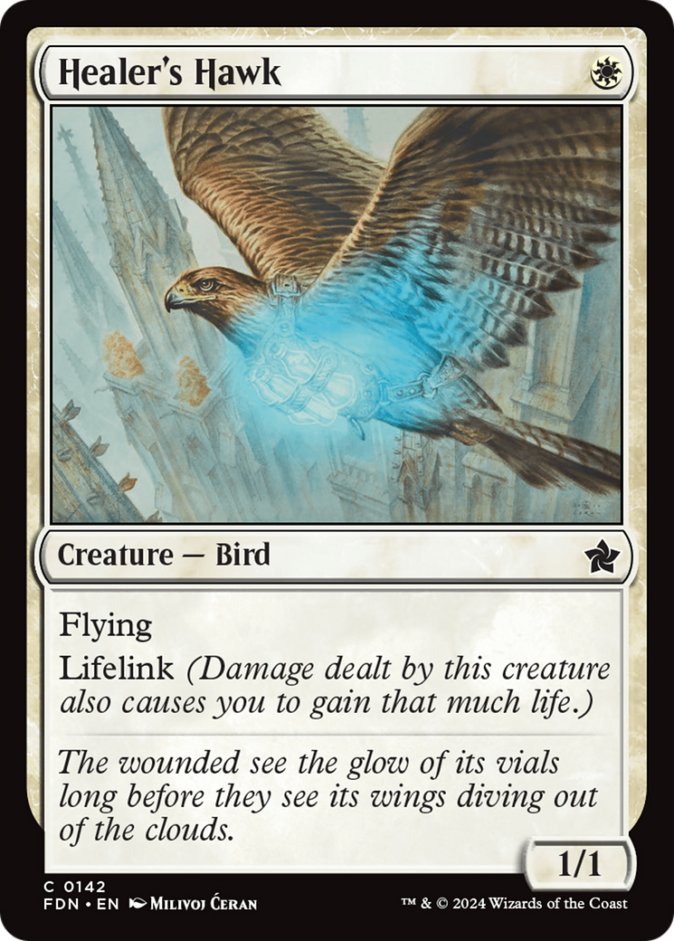 Healer's Hawk [Foundations] | Good Games Cannington