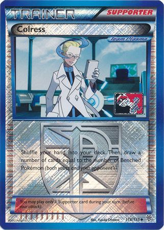 Colress (118/135) (League Promo) [Black & White: Plasma Storm] | Good Games Cannington
