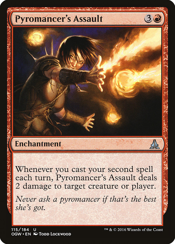 Pyromancer's Assault 115/184 (Oath of the Gatewatch)  | Good Games Cannington