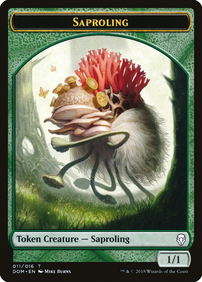 Saproling Token (011/016) [Dominaria Tokens] | Good Games Cannington