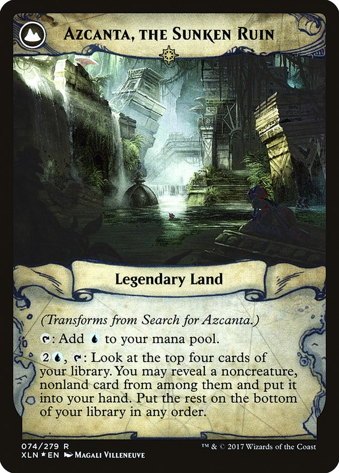 Search for Azcanta // Azcanta, the Sunken Ruin [Ixalan Prerelease Promos] | Good Games Cannington