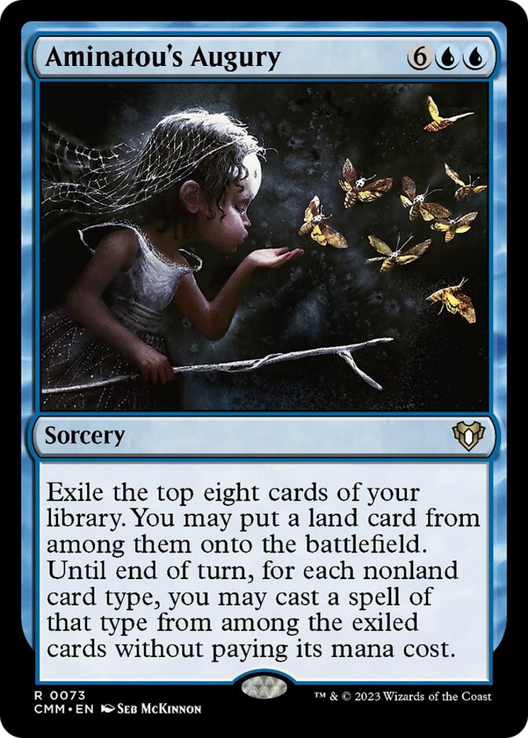 Aminatou's Augury [Commander Masters] | Good Games Cannington