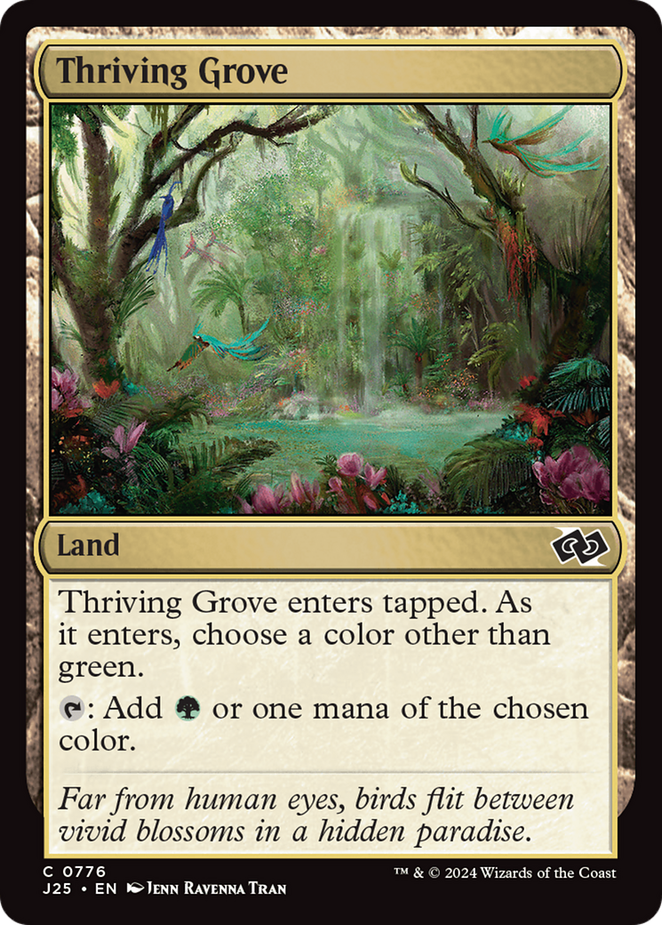 Thriving Grove [Foundations Jumpstart] | Good Games Cannington