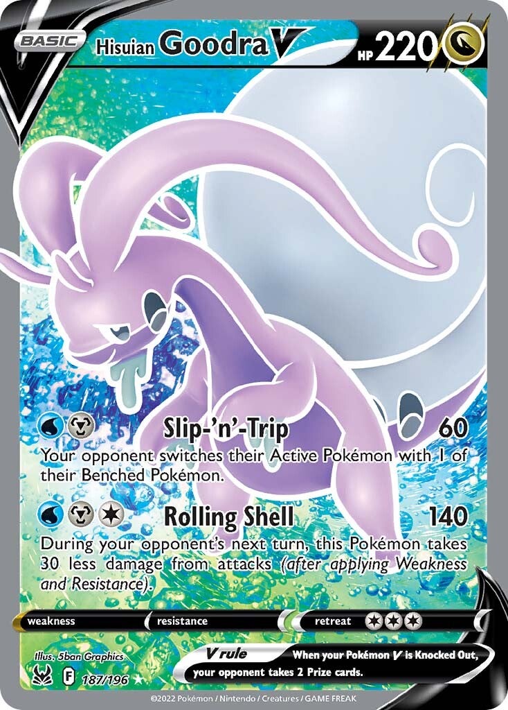 Hisuian Goodra V (187/196) [Sword & Shield: Lost Origin] | Good Games Cannington