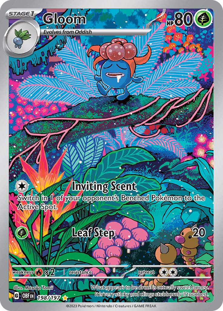 Gloom (198/197) [Scarlet & Violet: Obsidian Flames] | Good Games Cannington