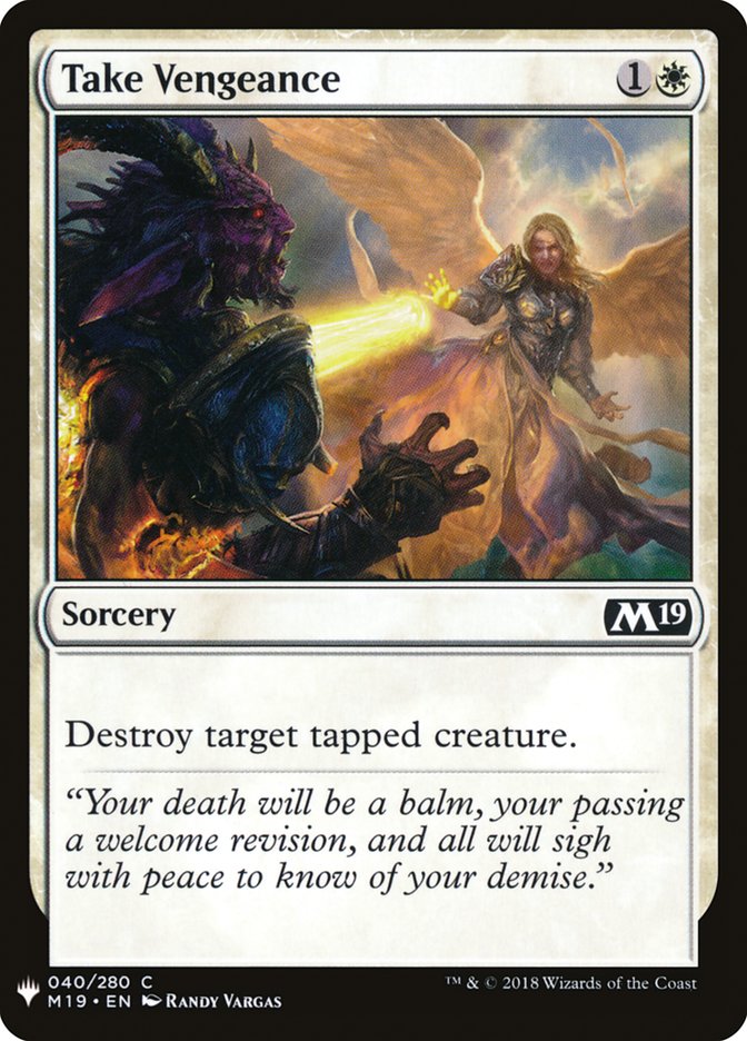 Take Vengeance [Mystery Booster] | Good Games Cannington