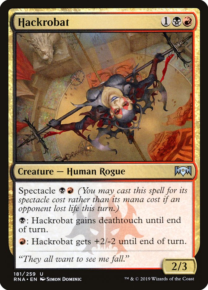 Hackrobat 181/259 (Ravnica Allegiance)  | Good Games Cannington