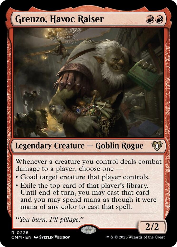 Grenzo, Havoc Raiser [Commander Masters] | Good Games Cannington