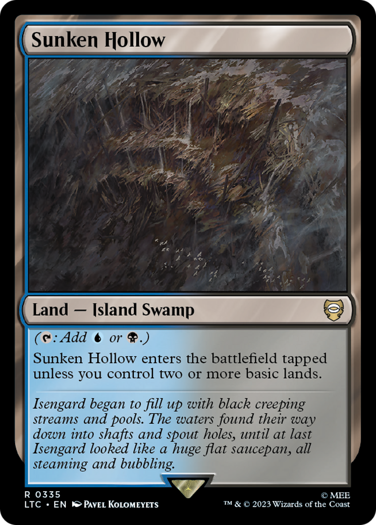 Sunken Hollow [The Lord of the Rings: Tales of Middle-Earth Commander] | Good Games Cannington