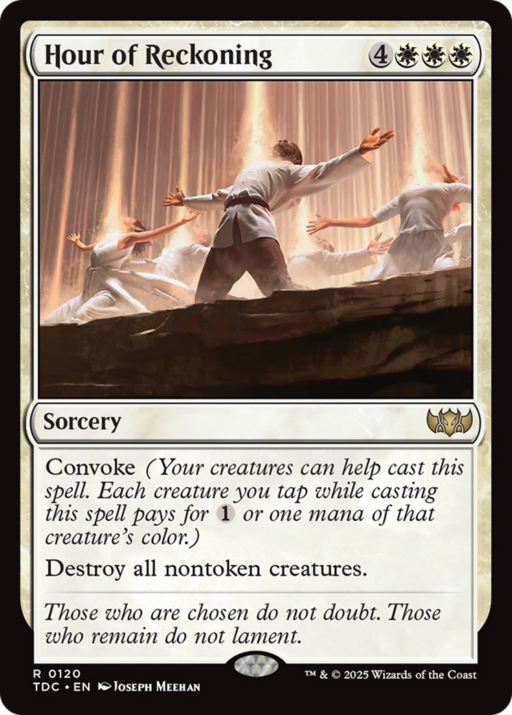 Hour of Reckoning [Tarkir: Dragonstorm Commander] | Good Games Cannington