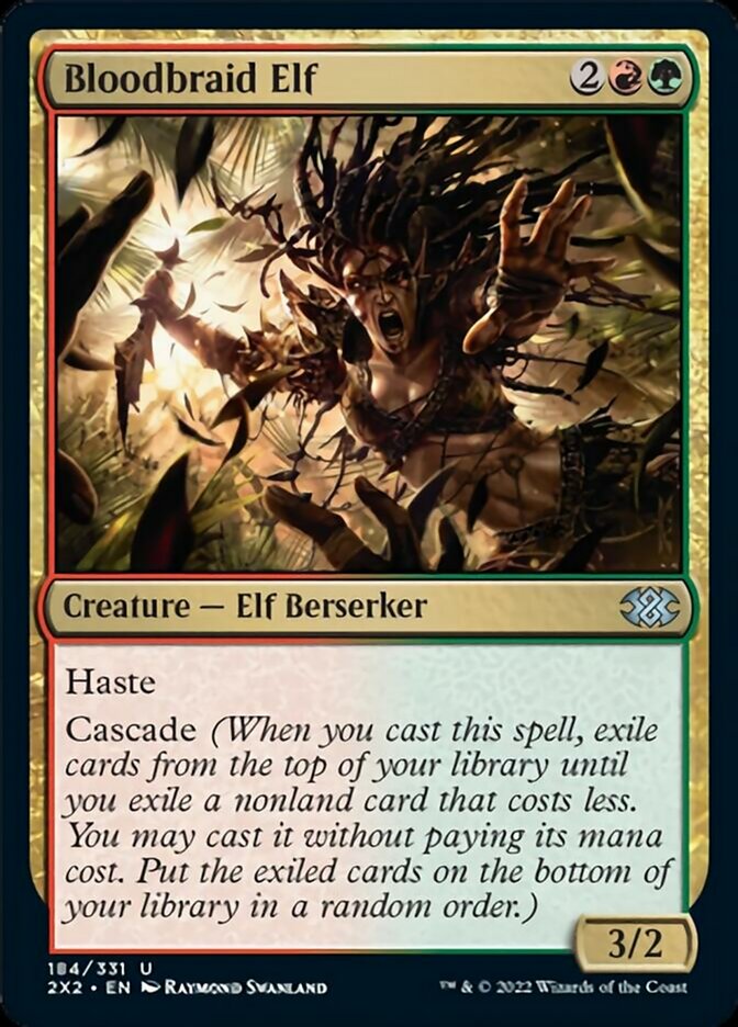 Bloodbraid Elf [Double Masters 2022] | Good Games Cannington