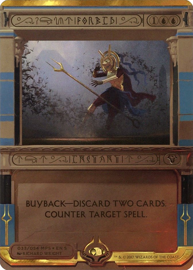 Forbid (Invocation) [Amonkhet Invocations] | Good Games Cannington