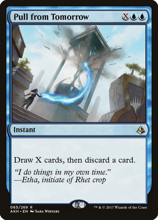 Pull from Tomorrow (Promo Pack) [Amonkhet Promos] | Good Games Cannington