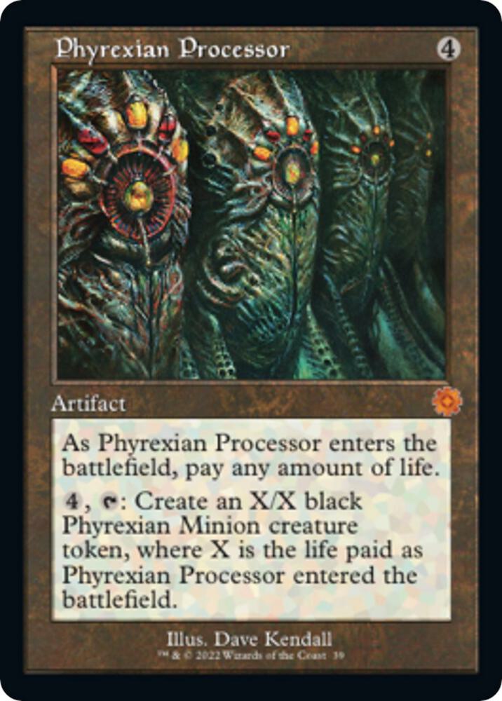 Phyrexian Processor 39 (The Brothers' War: Retro Frame Artifacts)  | Good Games Cannington