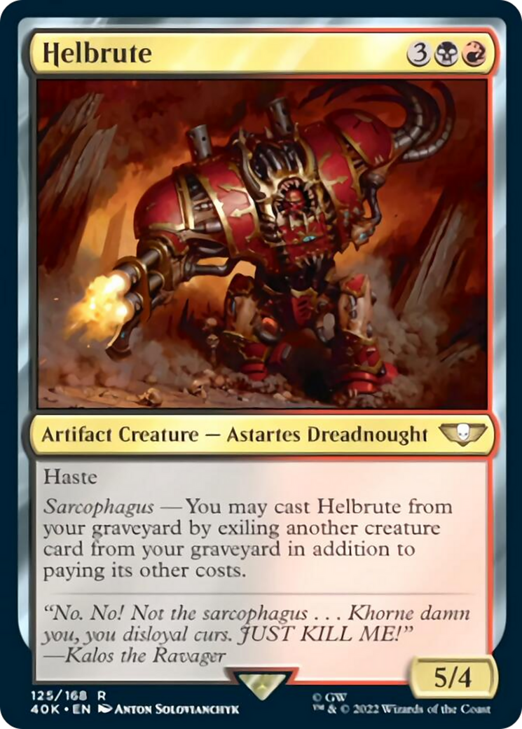 Helbrute (Surge Foil) [Warhammer 40,000] | Good Games Cannington