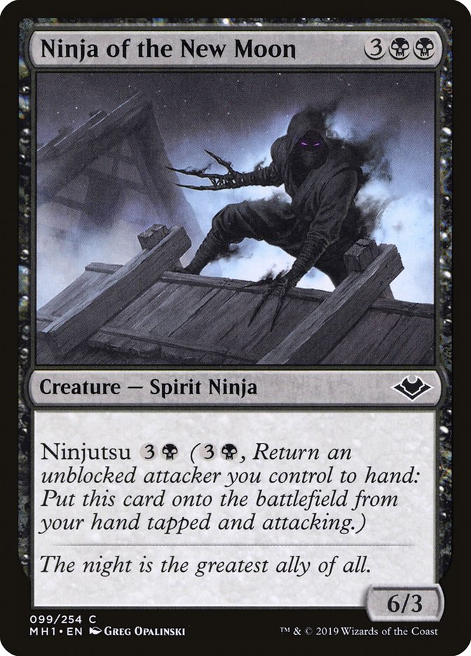 Ninja of the New Moon [Modern Horizons] | Good Games Cannington