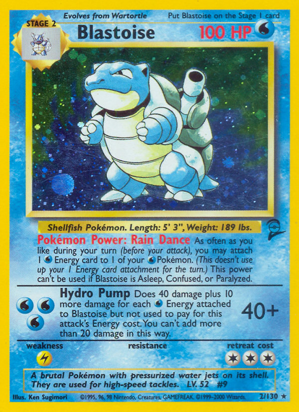 Blastoise (2/130) [Base Set 2] | Good Games Cannington