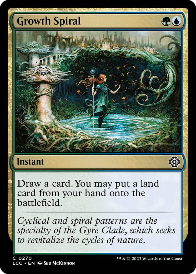Growth Spiral [The Lost Caverns of Ixalan Commander] | Good Games Cannington
