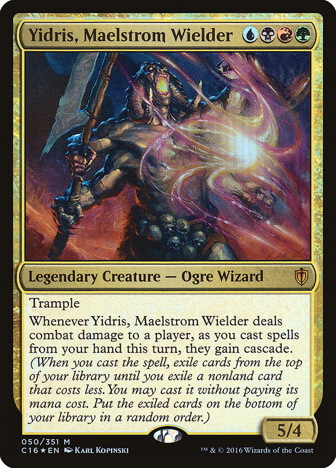 Yidris, Maelstrom Wielder 50/351 (Commander 2016)  - Foil | Good Games Cannington