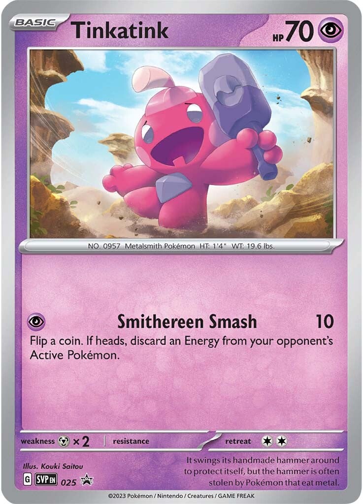 Tinkatink (025) [Scarlet & Violet: Black Star Promos] | Good Games Cannington
