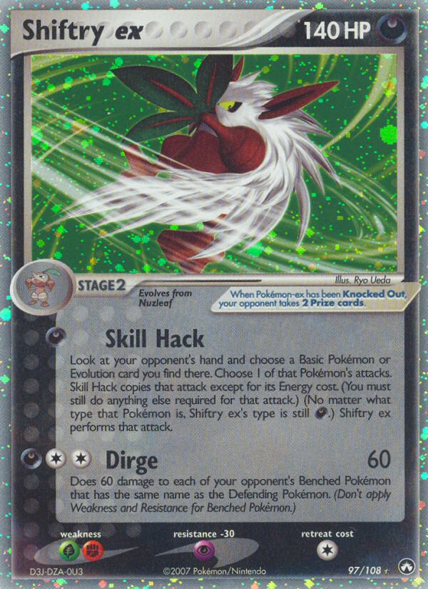 Shiftry ex (97/108) [EX: Power Keepers] | Good Games Cannington