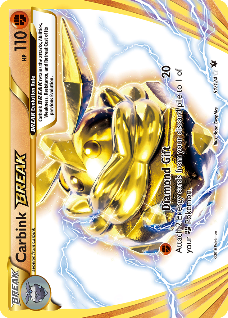 Carbink BREAK (51/124) [XY: Fates Collide] | Good Games Cannington