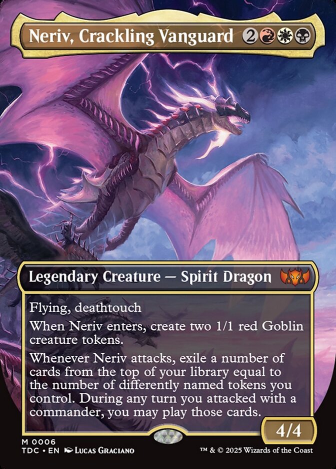 Neriv, Crackling Vanguard 6 (Commander: Tarkir: Dragonstorm)  | Good Games Cannington