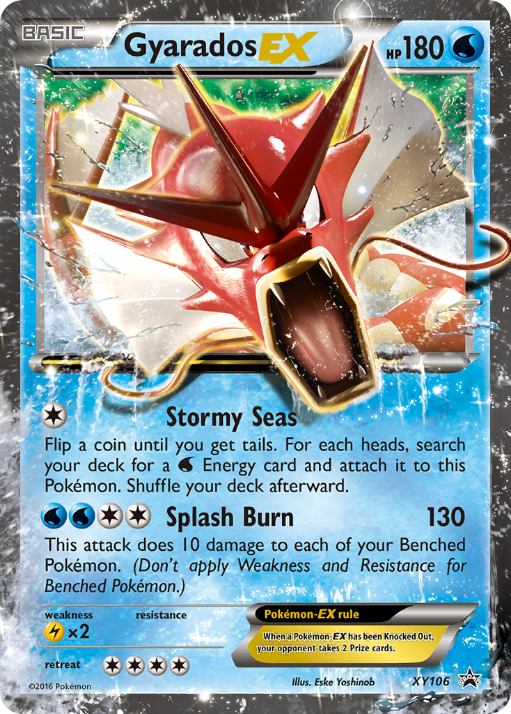 Gyarados EX (XY106) [XY: Black Star Promos] | Good Games Cannington