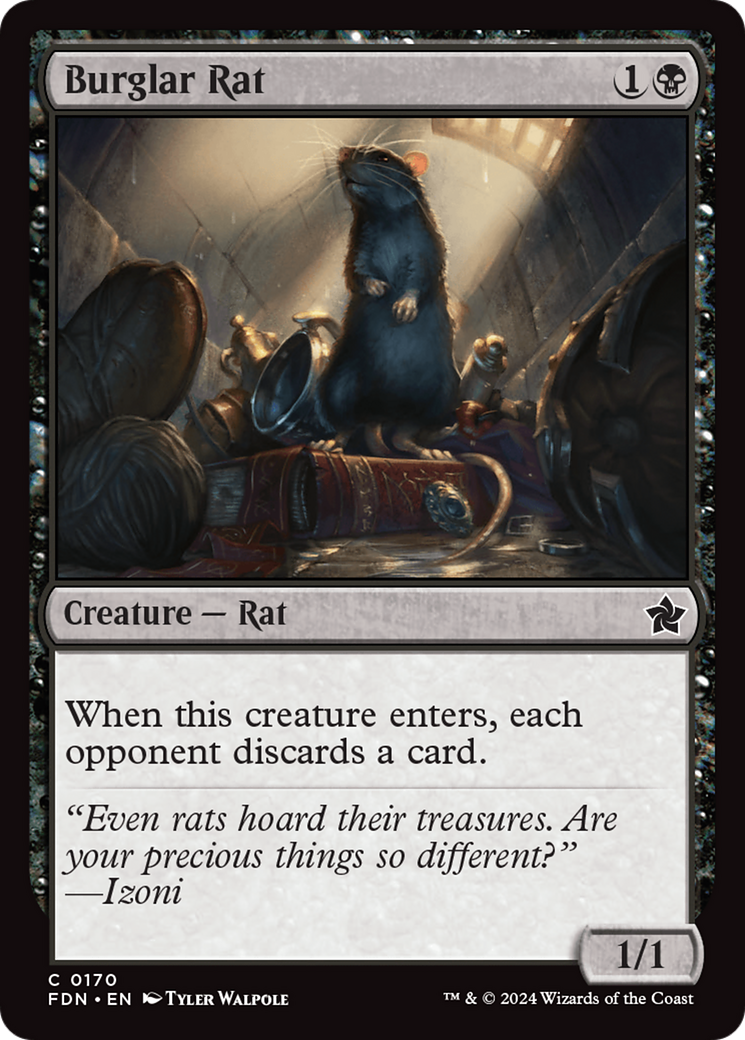 Burglar Rat [Foundations] | Good Games Cannington