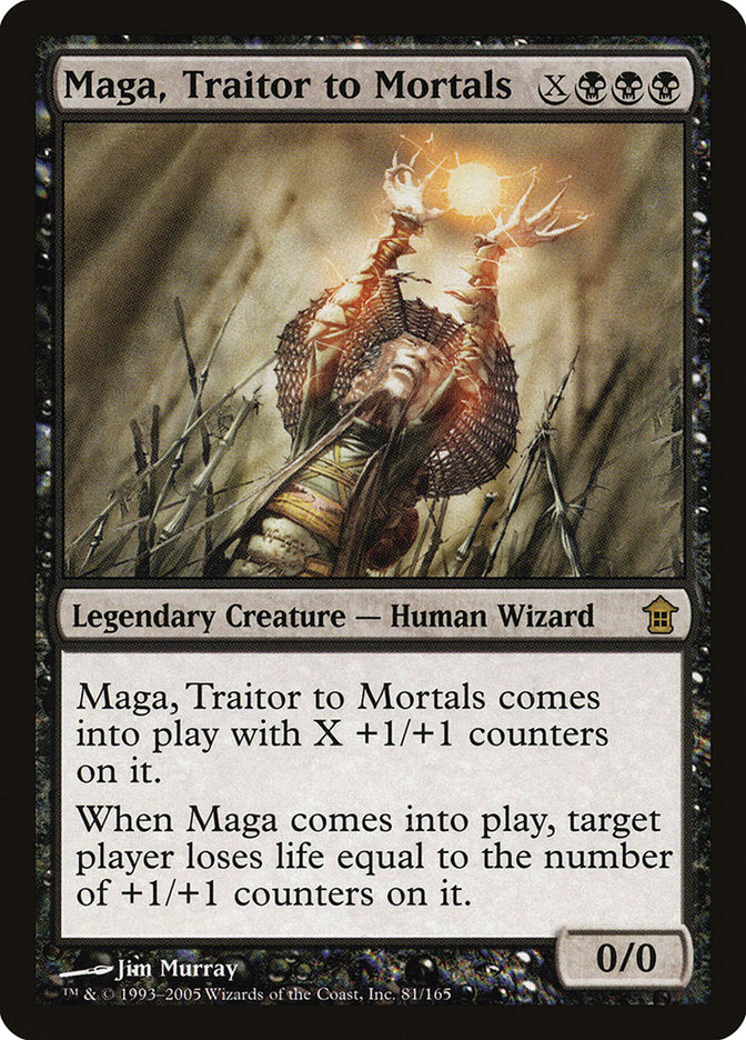 Maga, Traitor to Mortals [Saviors of Kamigawa] | Good Games Cannington