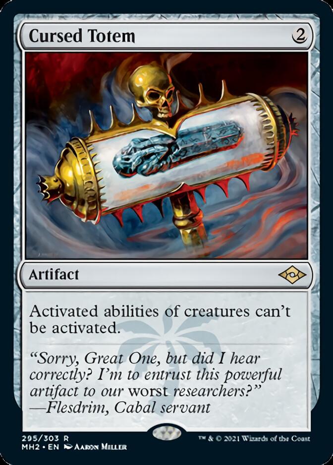 Cursed Totem [Modern Horizons 2] | Good Games Cannington