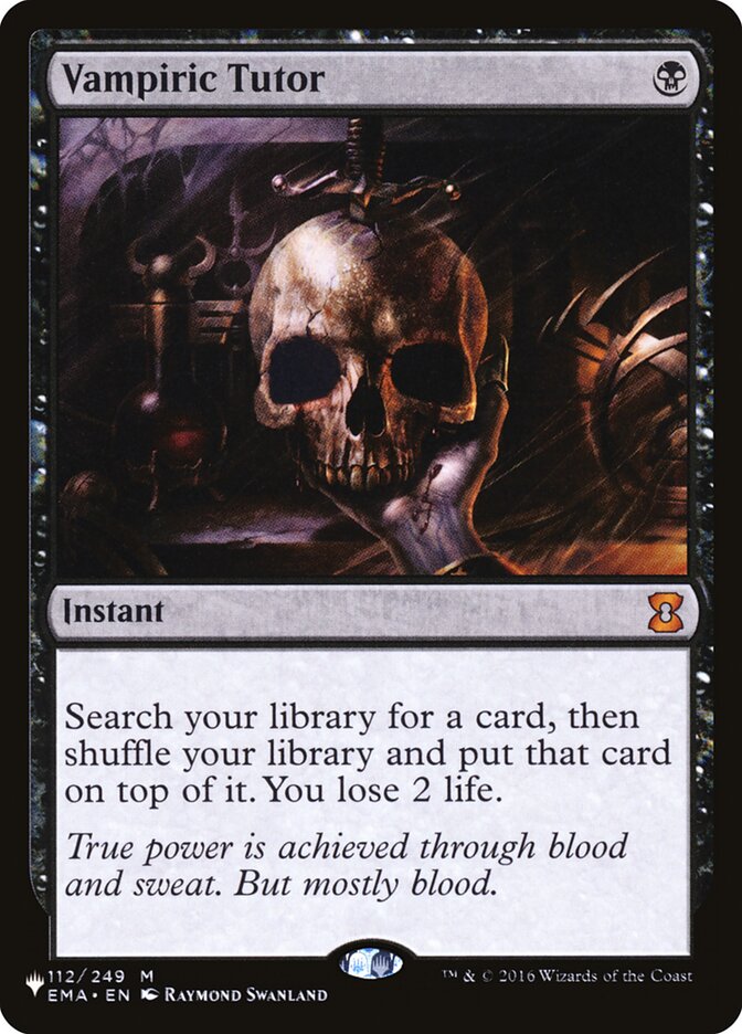 Vampiric Tutor [The List] | Good Games Cannington