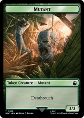 Copy // Mutant Double-Sided Token [Doctor Who Tokens] | Good Games Cannington