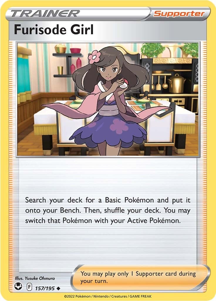 Furisode Girl (157/195) [Sword & Shield: Silver Tempest] | Good Games Cannington