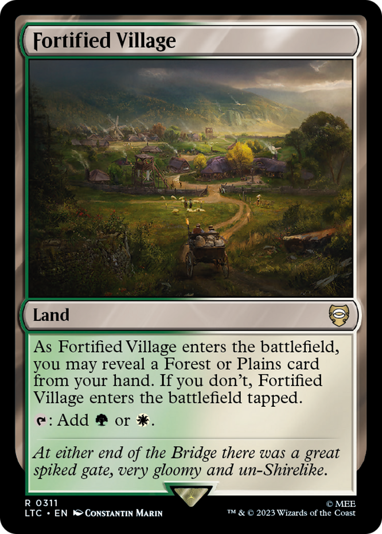 Fortified Village [The Lord of the Rings: Tales of Middle-Earth Commander] | Good Games Cannington