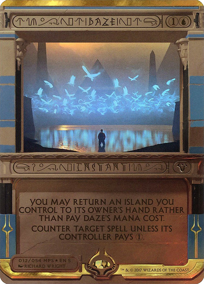 Daze (Invocation) [Amonkhet Invocations] | Good Games Cannington