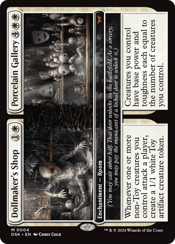 Dollmaker's Shop // Porcelain Gallery [Duskmourn: House of Horror] | Good Games Cannington