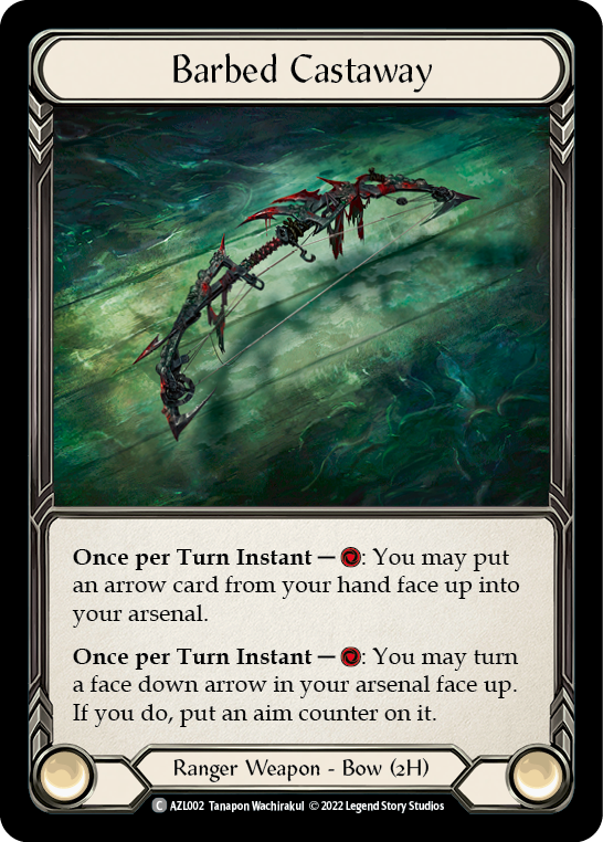 Barbed Castaway [AZL002] (Outsiders Azalea Blitz Deck) | Good Games Cannington