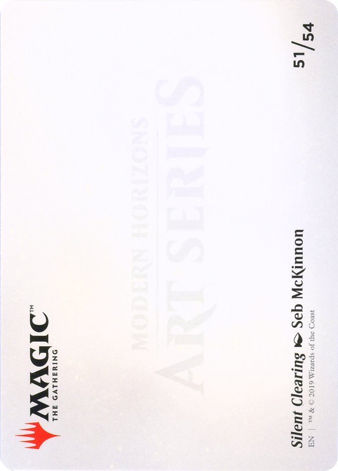 Silent Clearing // Silent Clearing [Modern Horizons Art Series] | Good Games Cannington